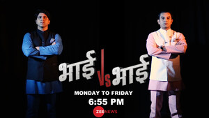 ZEE News Kicks off its Election Programming With 'Bhai vs Bhai'