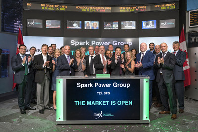 Spark Power Group Inc. Opens the Market (CNW Group/TMX Group Limited)