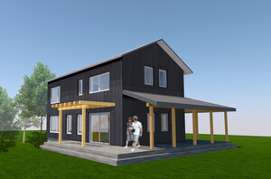 A New Breed of Building -- Affordable Low-energy Use Homes, Built Off-site