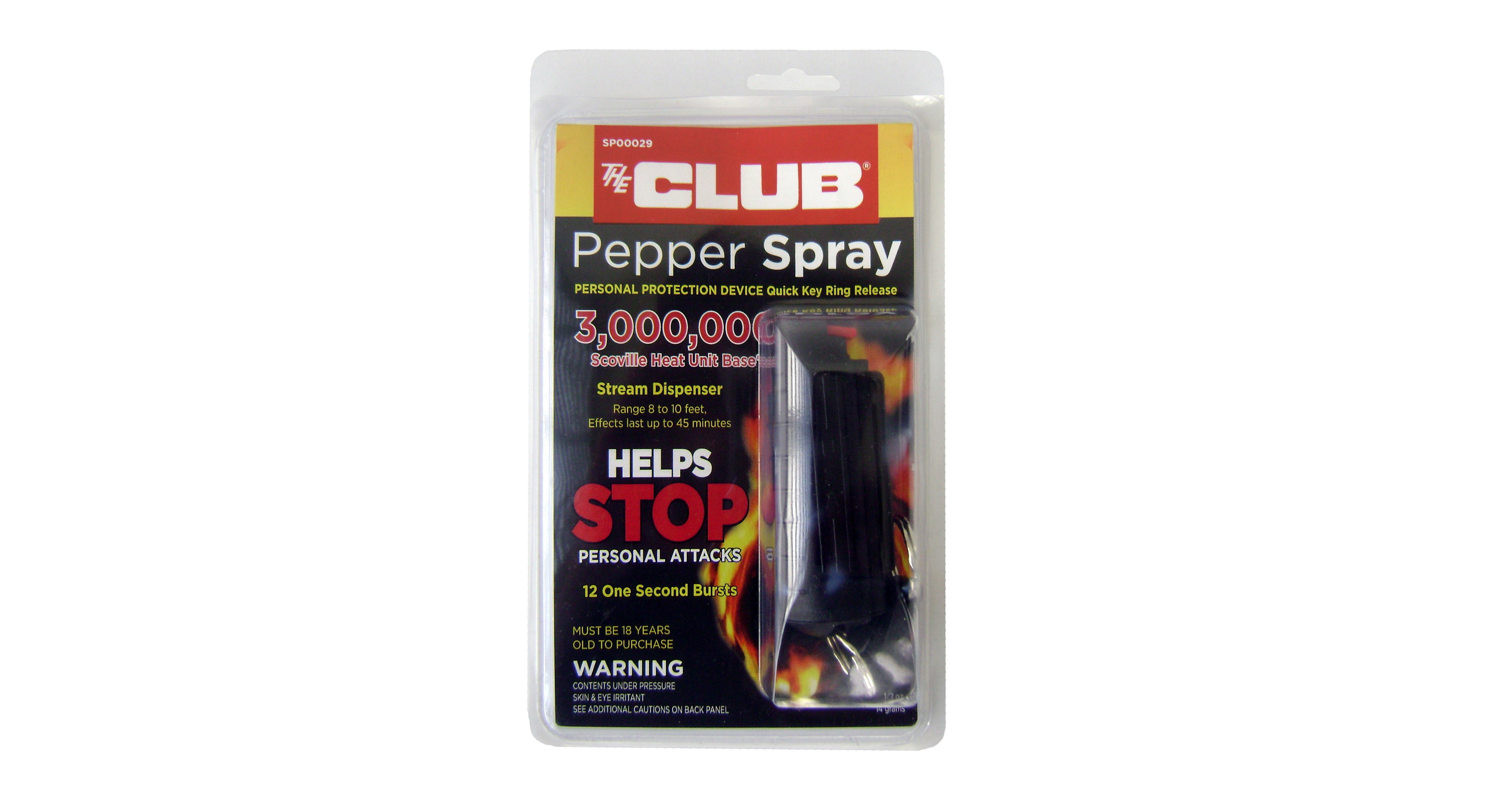 Who is Protecting You? "The Club" Pepper Spray Helps Protect Against Assaults and Personal Attacks