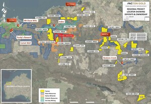 Pacton Gold Expands Ground Position in Egina Area Through Acquisition of Hong Kong Project