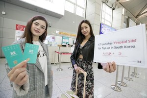 KT Runs Special Promo on Top-Up SIM Card for Visitors