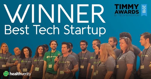 HealthVerity claims title of "Best Tech Startup" at 2018 Timmy Awards