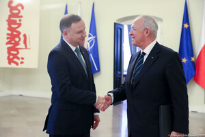 K of C Supreme Knight and President of Poland Meet on Threshold of Anniversaries