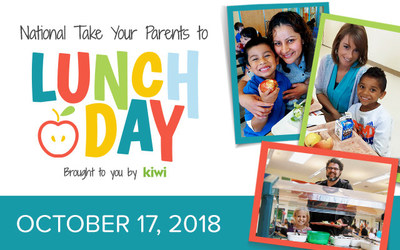 KIWI Magazine and the School Nutrition Association Champion Healthy School Lunches with National Take Your Parents to Lunch Day 2018