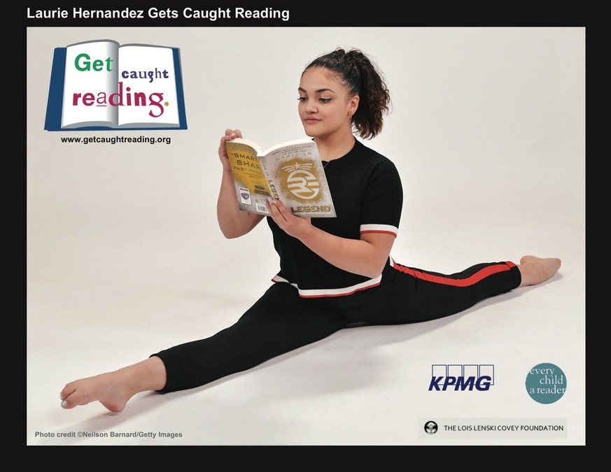 celebrity reading posters