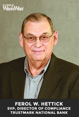 Ferol W. Hettick Honored for Excellence in Financial Services  Image