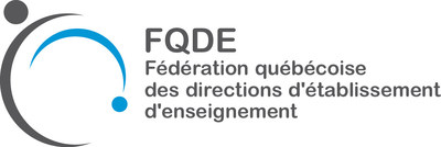 Logo : FQDE (Groupe CNW/Fdration qubcoise des directions d'tablissement d'enseignement (FQDE))