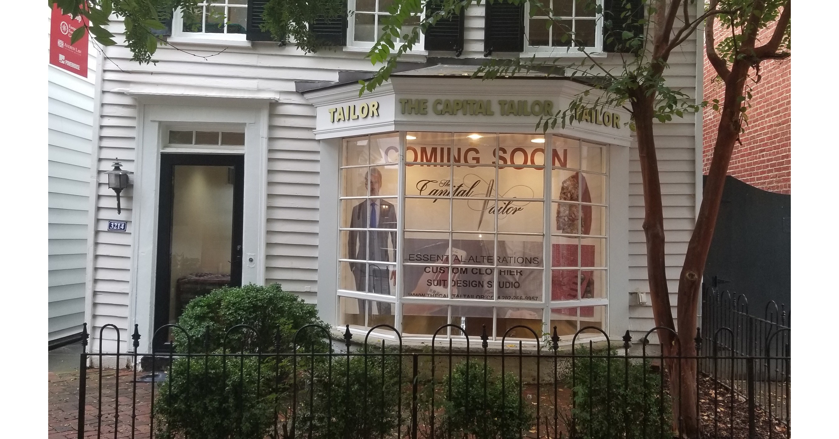 The Capital Tailor Inc. Hosts Grand Opening Ribbon Cutting and Private