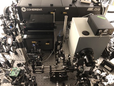 Figure 1. The trillion-frame-per-second compressed ultrafast photography system. (CNW Group/Institut National de la recherche scientifique (INRS))