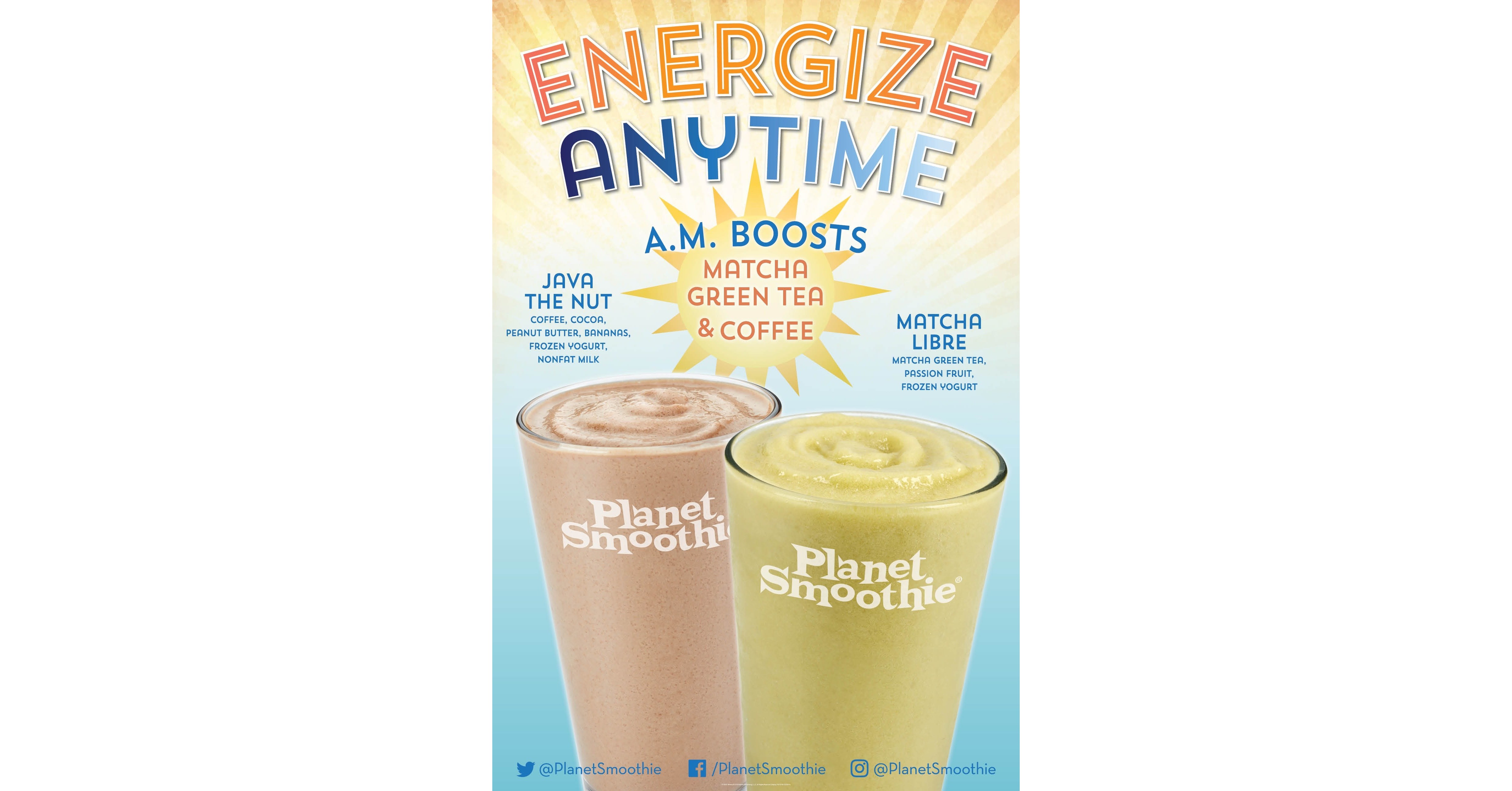 Planet Smoothie - Get them while they're hot -- so you can keep