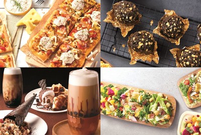 A selection of Pizza Hut’s new menu at the Pioneer store in Nanjing