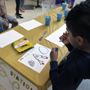 Wells International Foundation's Future Innovators Career Exploration Table a Success at the Children's Museum of Houston