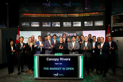 Canopy Rivers Inc. Opens the Market (CNW Group/TMX Group Limited)