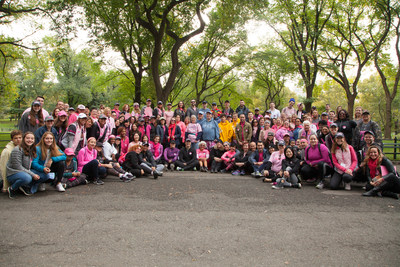 In its first year as national presenting sponsor of Making Strides, more than 320 participants of Team Avon raised over $240,000 for the Central Park event.  Across the country, over 5,000 Team Avon members participated in over 200 Making Strides walks - raising more than $600,000 for the American Cancer Society's Making Strides Against Breast Cancer.