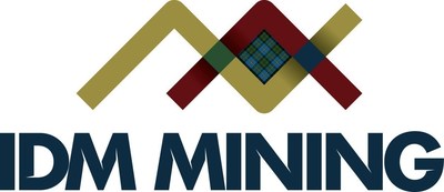 IDM Logo NR Oct. 16 (CNW Group/IDM Mining Ltd.)