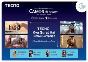TECNO Launches 'HarSuratKhoobsurat' Brand Campaign for the New CAMON AI Series