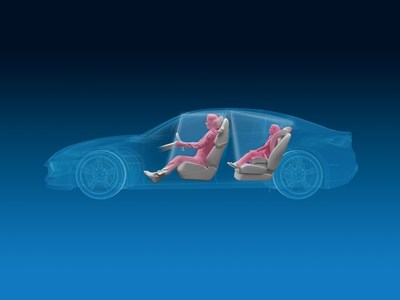 ZF has developed a three-dimensional interior observation system capable of highly accurate occupant and object detection and classification for front and rear seat occupants.