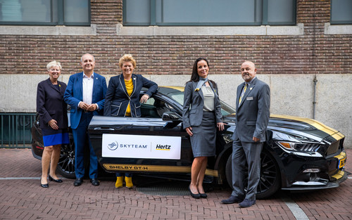 Hertz and SkyTeam air alliance celebrate new partnership to drive car rental benefits for Frequent Flyers