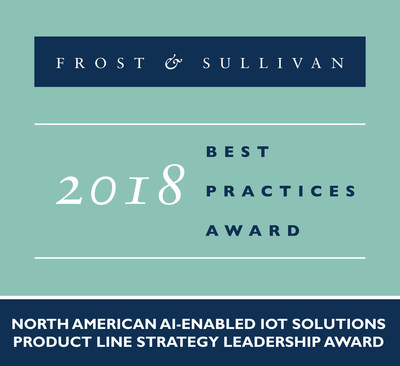 Eigen Innovations 2018 North American AI-enabled IoT Solutions Product Line Strategy Leadership Award