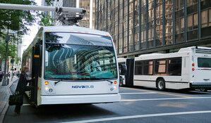 Deux autobus électriques Nova Bus à Vancouver dans le cadre du projet CRITUC