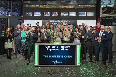 Cannabis Industry Representatives Open the Market (CNW Group/TMX Group Limited)