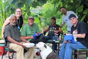 Nursing Home Staff Delivers Meals to Harrisburg's Homeless