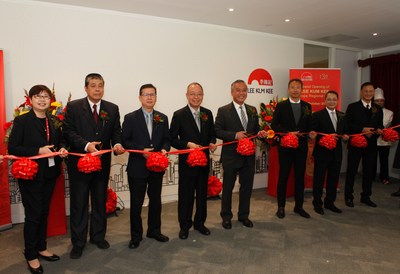 Mr. Charlie Lee, Chairman of Lee Kum Kee Sauce Group (fourth from right) and the Group's management attend the Grand Opening Ceremony of the Group's New Europe Regional Office 