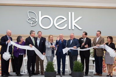 Belk opens newest store in Hagerstown, Maryland, bringing 110 jobs to the area. Pictured: Belk Store Manager, Maryland officials and Belk executives.