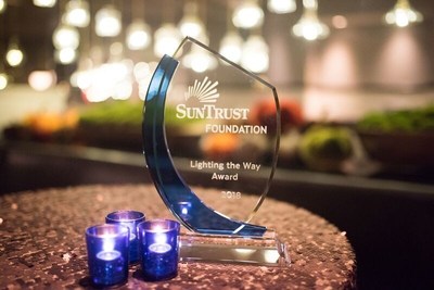 The SunTrust Foundation today announced the winners of the 2018 Lighting the Way Awards, giving a total of $2.7 million in grants to 36 nonprofit organizations across the South and Midwest to build stronger, more financially confident communities. The SunTrust Foundation more than tripled the total grant money awarded in the previous year by providing a $75,000 grant to each of the 36 nonprofits.