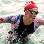 Lucy Charles Shatters Kona Swim Course Record