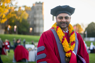 Arcadia University inaugurated President Ajay Nair on Saturday, Oct. 13. He is the 22nd President of the University.
Photo by Natavan Werbock