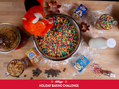 This season, transform your favorite holiday treats, menus and gatherings with the perfect unexpected ingredient: Kellogg’s® cereal!