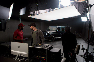 Through a collaboration between Mercedes-Benz and The Remix Project, the distinctive heavy sounds of the iconic G-Class SUV have been used to create unique instrumental tracks. A playlist of the G-Class inspired beats is now streaming on Spotify. (CNW Group/Mercedes-Benz Canada Inc.)