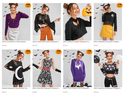 ZAFUL’s Halloween collection of womenswear