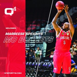NBA Champ, Marreese Speights Signs Unique Sneaker Deal With Q4 Sports, an Innovative Athletic Footwear Company