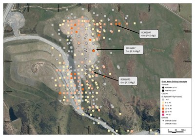 Figure 5 – Plan view of Deepdell North infill drilling (CNW Group/OceanaGold Corporation)