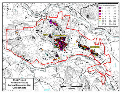 Figure 1 Risti Project Plan (CNW Group/Aurion Resources Ltd.)