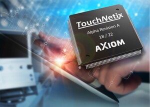 Huge Breakthrough in Touchscreen Market With Launch of TouchNetix's First Touchscreen Controller IC Optimised for Industrial and Automotive Applications