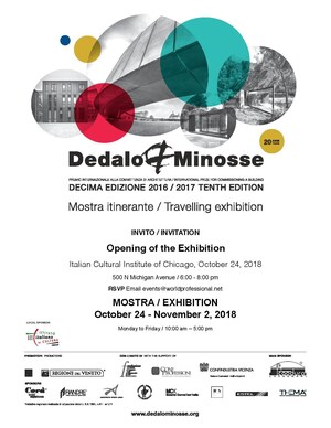 Italian Architectural Traveling Exhibition Dedalo Minosse Will be on Display at The Italian Cultural Institute of Chicago