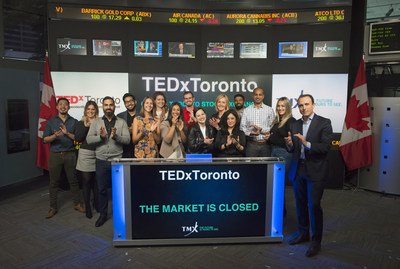 TEDxToronto Closes the Market (CNW Group/TMX Group Limited)