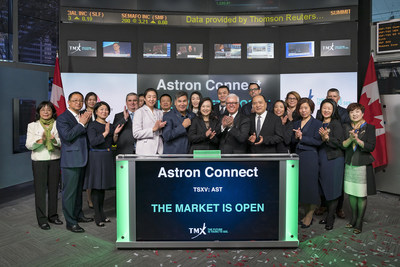 Astron Connect Inc. Opens the Market (CNW Group/TMX Group Limited)