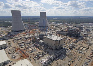 Two critical floor modules placed at Vogtle nuclear expansion