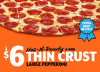 Little Caesars® Adds Thin Crust Pepperoni Pizza To Nationwide* Menu For First Time