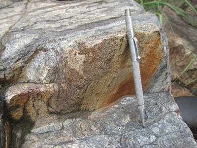 Figure 3: Outcrop from Wabon target (CNW Group/Progress Minerals Inc.)