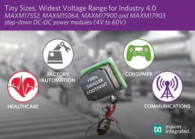 With the addition of its newest family members, Maxim's Himalaya uSLIC portfolio delivers the industry's widest voltage range and smallest footprint for industrial and consumer applications.