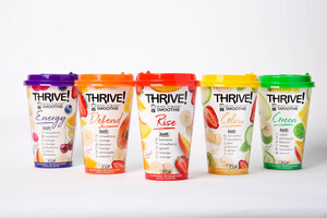 Thrive! Introduces Ready-to-Blend Frozen Smoothie Cups