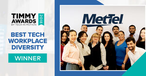 MetTel Wins Timmy Award for Best Tech Workplace for Diversity