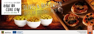 Olives From Spain presenta su receta de minipizzas de Halloween con aceitunas