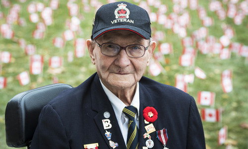 Remembrance Day  Sunnybrook_Health_Sciences_Centre_Operation_Raise_a_Flag_Returns